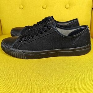 PF Flyers Center Lo Sneaker Black Shoes Men's 14 Women's 15.5